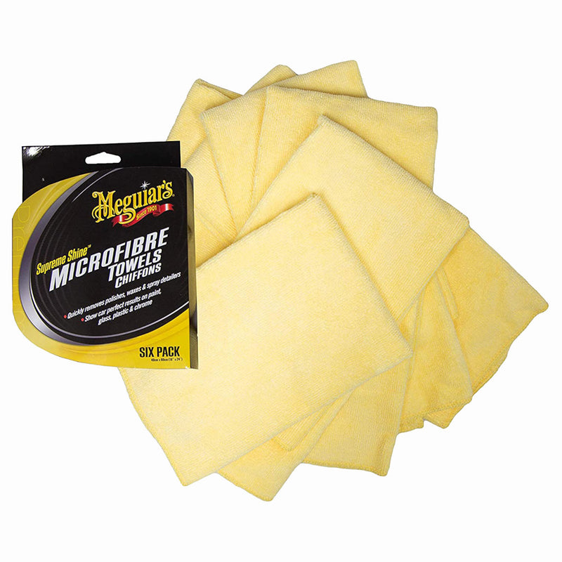 Carica immagine in Galleria Viewer, Panni in Microfibra Meguiar's Supreme Shine (Confezione da 6)
