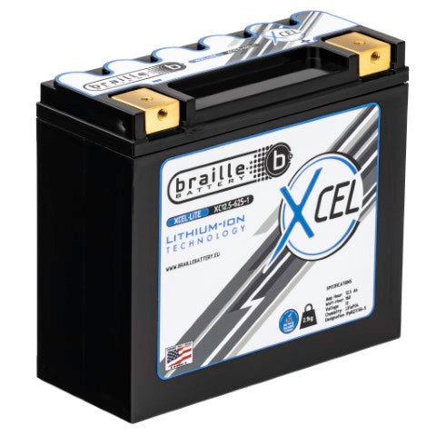 Carica immagine in Galleria Viewer, Batteria al Litio Braille XCEL 12.5Ah (12V)
