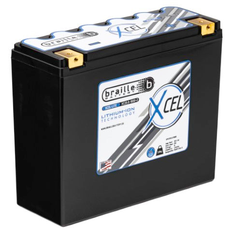 Carica immagine in Galleria Viewer, Batteria al Litio Braille XCEL 20Ah (12V)
