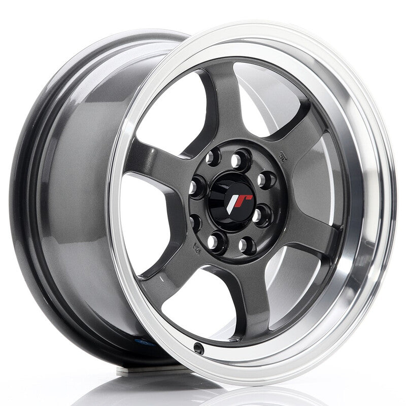 Cerchio Japan Racing JR-12 7,5x15 4x100/4x114.3 ET26 - Gunmetal