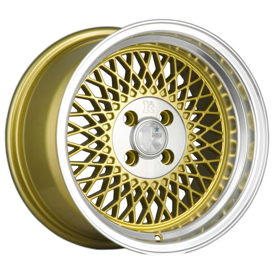 Cerchio Klutch SL1 8,5x15 4x100 ET17 - Oro