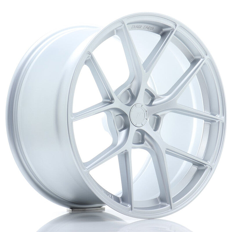 Cerchio Japan Racing SL-01 Super Light 9,5x19 foratura su misura 5 fori ET25-40 - Argento