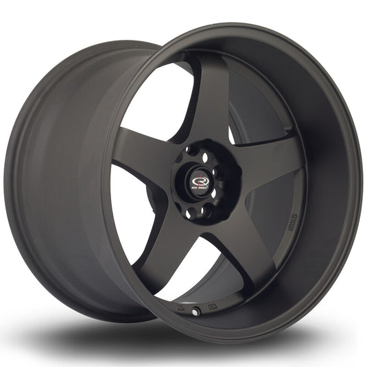 Cerchio Rota GTR-D 12x18 5x114.3 ET20 - Nero opaco