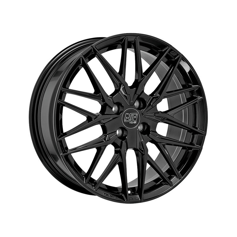 Cerchio MSW 50-4 7,5x18 4x108 ET20 - Nero lucido