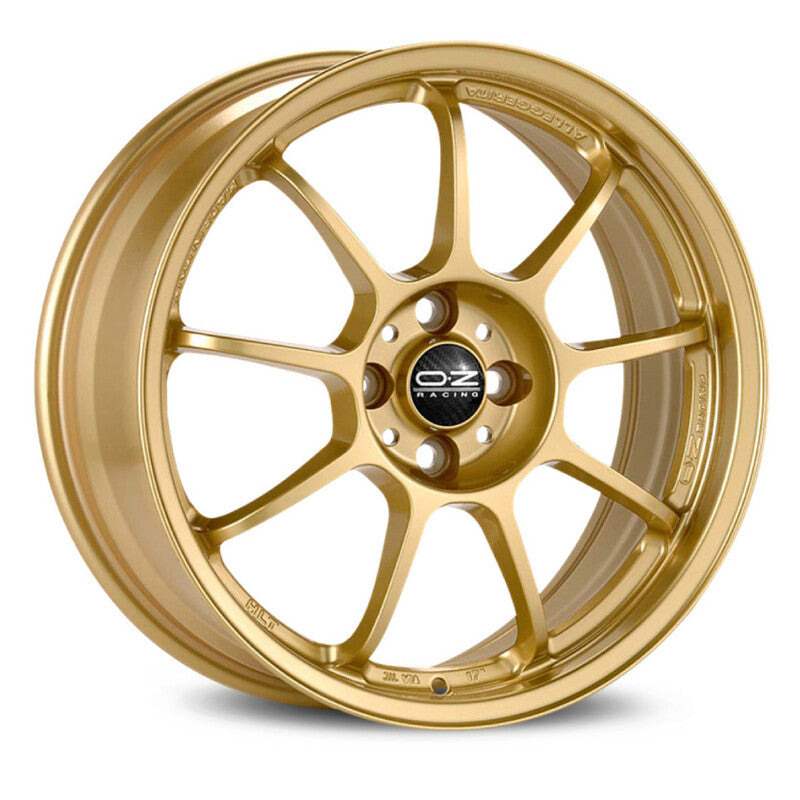 Carica immagine in Galleria Viewer, Cerchio OZ Racing Alleggerita HLT 12x18 5x130 ET45 - Race Gold

