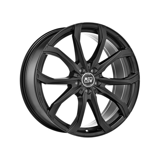 Cerchio MSW 48 10x21 5x120 ET40 - Nero opaco