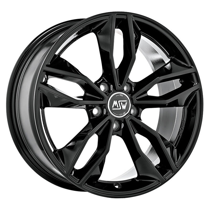 Cerchio MSW 71 8,5x19 5x114.3 ET35 - Nero lucido