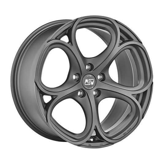 Cerchio MSW 82 8x19 5x112 ET50 - Gunmetal opaco