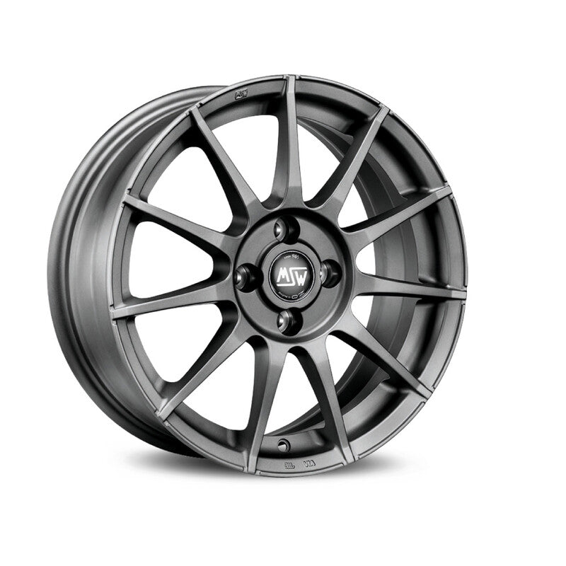 Carica immagine in Galleria Viewer, Cerchio MSW 85 6x14 4x108 ET24 - Gunmetal
