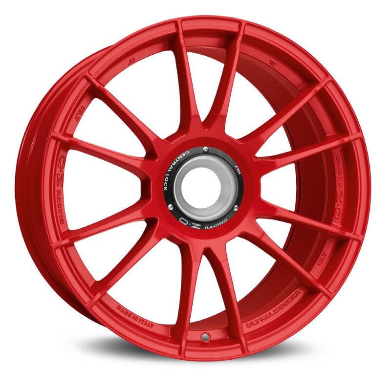 Cerchio OZ Racing Ultraleggera HLT 9x19 monodado (centerlock) ET47 - Rosso opaco