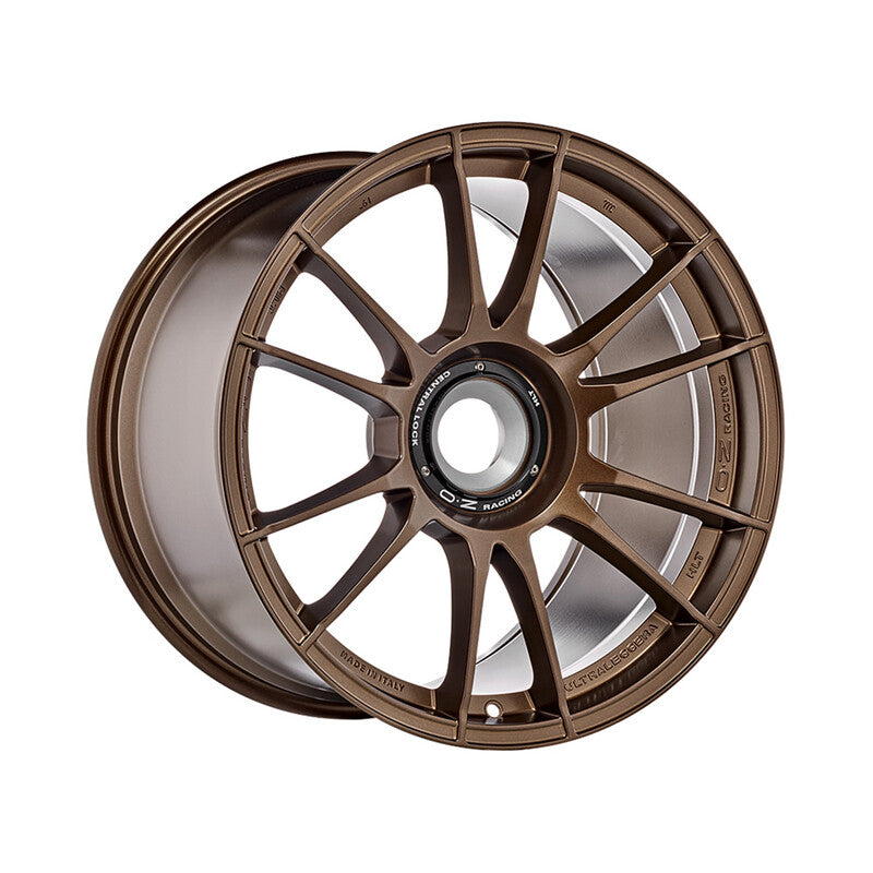 Cerchio OZ Racing Ultraleggera HLT 9,5x20 monodado (centerlock) ET46 - Bronzo opaco
