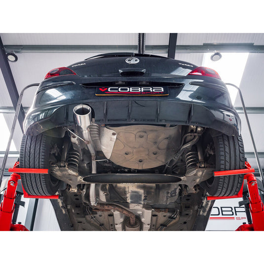 Silenziatore "Venom Box Delete" Cobra per Opel Corsa D 1.4L Turbo Black Edition (12-14)