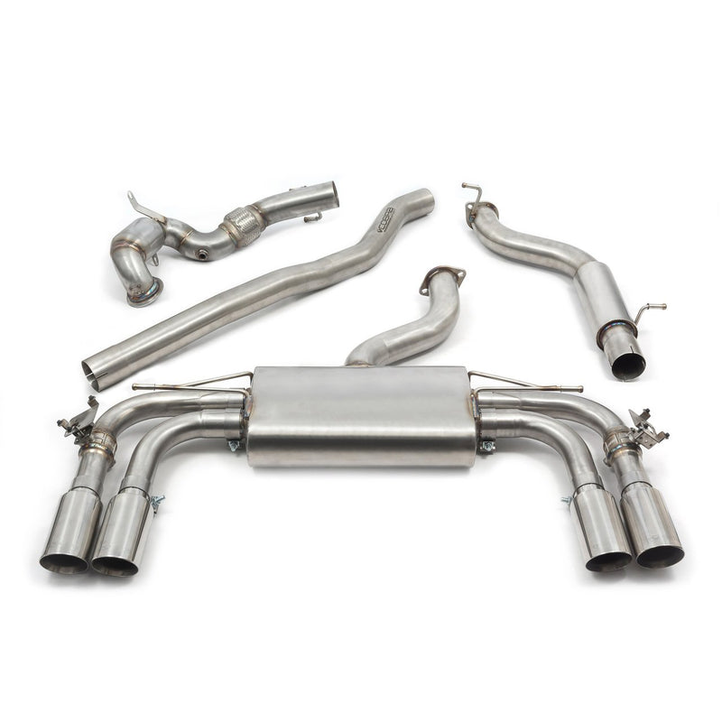 Carica immagine in Galleria Viewer, Linea di Scarico Completa "Turboback" Cobra per Audi S3 8V Sportback (12-20) - con Valvola
