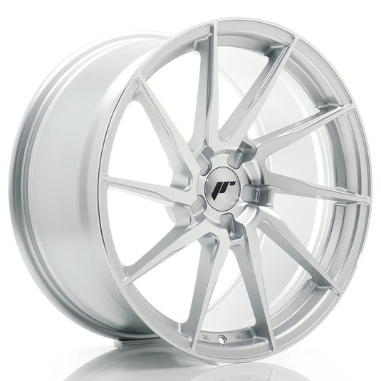 Cerchio Japan Racing JR-36 Extreme Concave 9,5x19 foratura su misura 5 fori ET20-45 - Argento