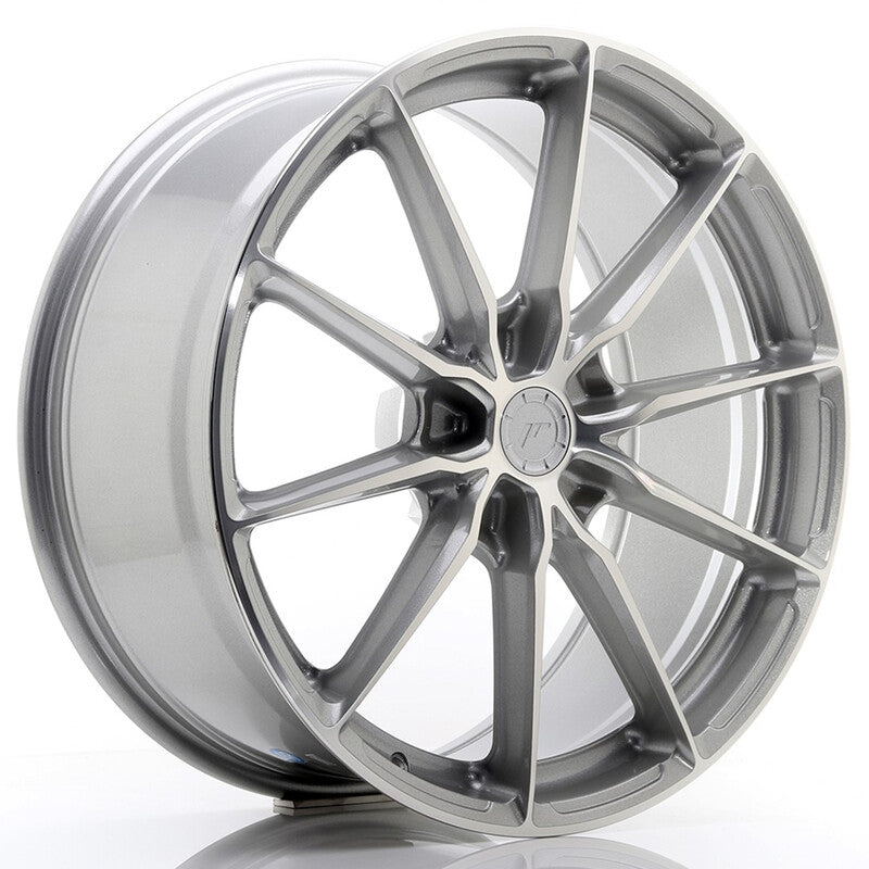 Carica immagine in Galleria Viewer, Cerchio Japan Racing JR-37 Extreme Concave 9x20 foratura su misura 5 fori ET20-45 - Argento
