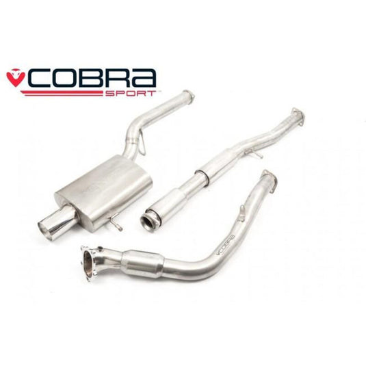 Linea di Scarico Completa "Turboback" Cobra per Subaru Impreza GD / GG 2.0 & 2.5L Turbo Ø3" (01-07) - Track