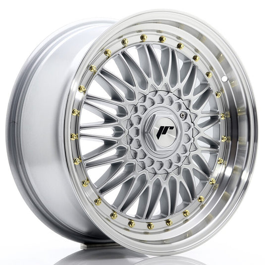 Cerchio Japan Racing JR-9 8x18 5x100/5x120 ET35 - Argento lucidato