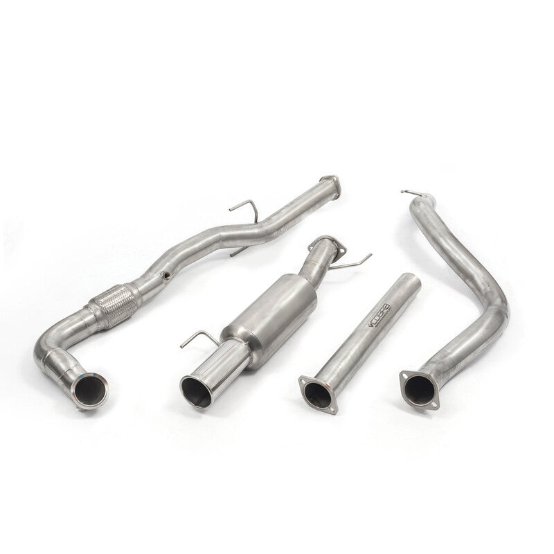 Linea di Scarico Completa "Turboback" Cobra per Opel Corsa D 1.6L SRI (07-09)