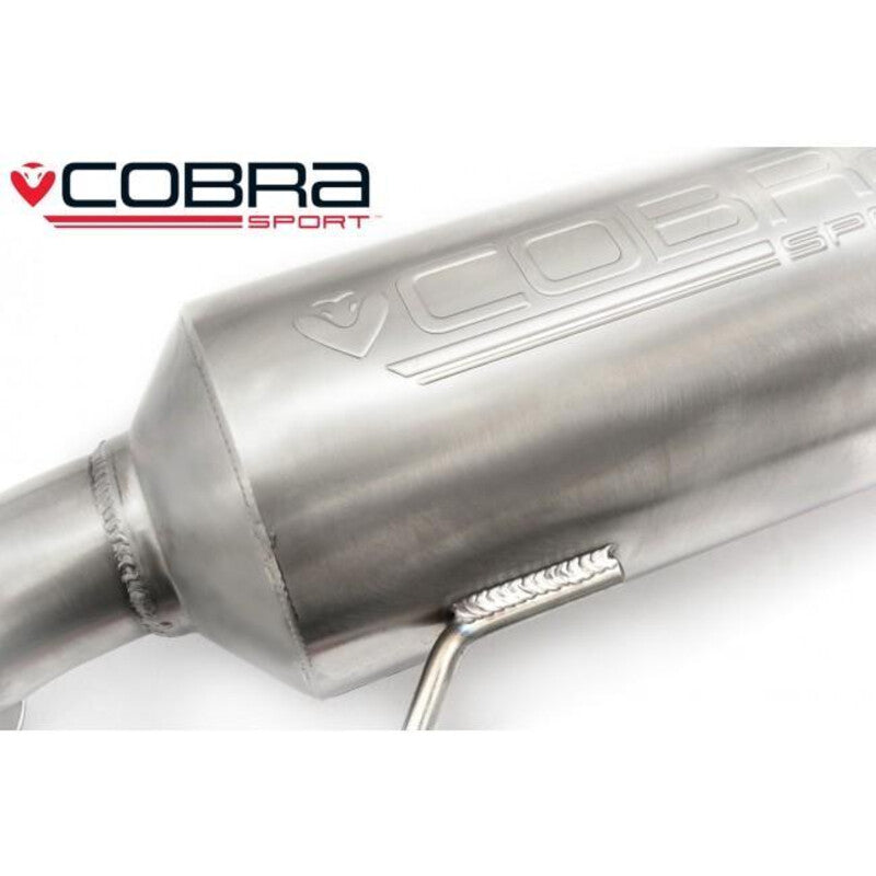 Linea di Scarico "Catback" Cobra per Opel Corsa D 1.6L SRI (07-09)