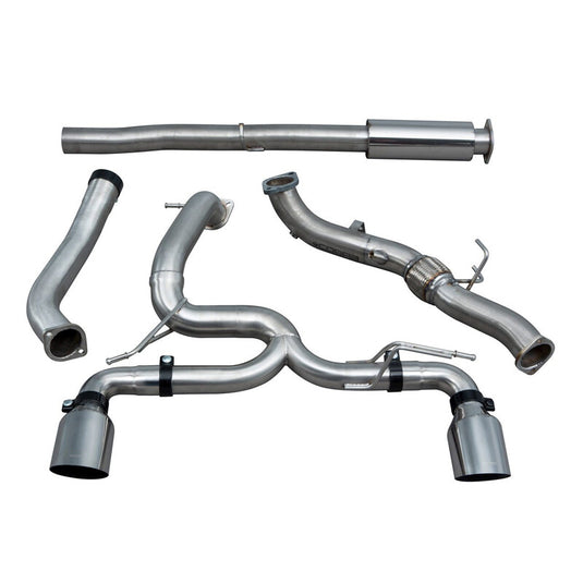 Linea di Scarico Completa Turboback "Venom Box Delete" Cobra per Ford Focus RS MK3