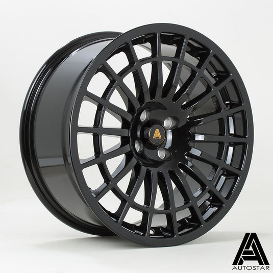 Cerchio Autostar 500+ 8x17 4x98 ET30 - Nero lucido