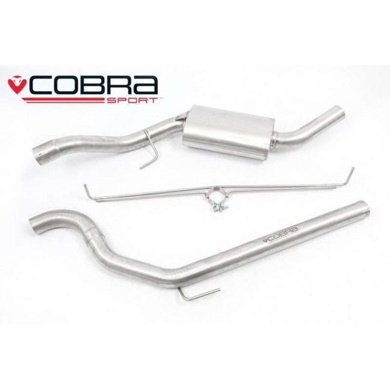 Linea di Scarico "Catback" Cobra per Opel Corsa D OPC (10-14)