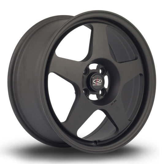 Cerchio Rota Slipstream 7,5x17 4x100 ET45 - Nero opaco