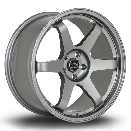 Cerchio Rota Grid 9,5x19 5x114.3 ET20 - Argento lucidato