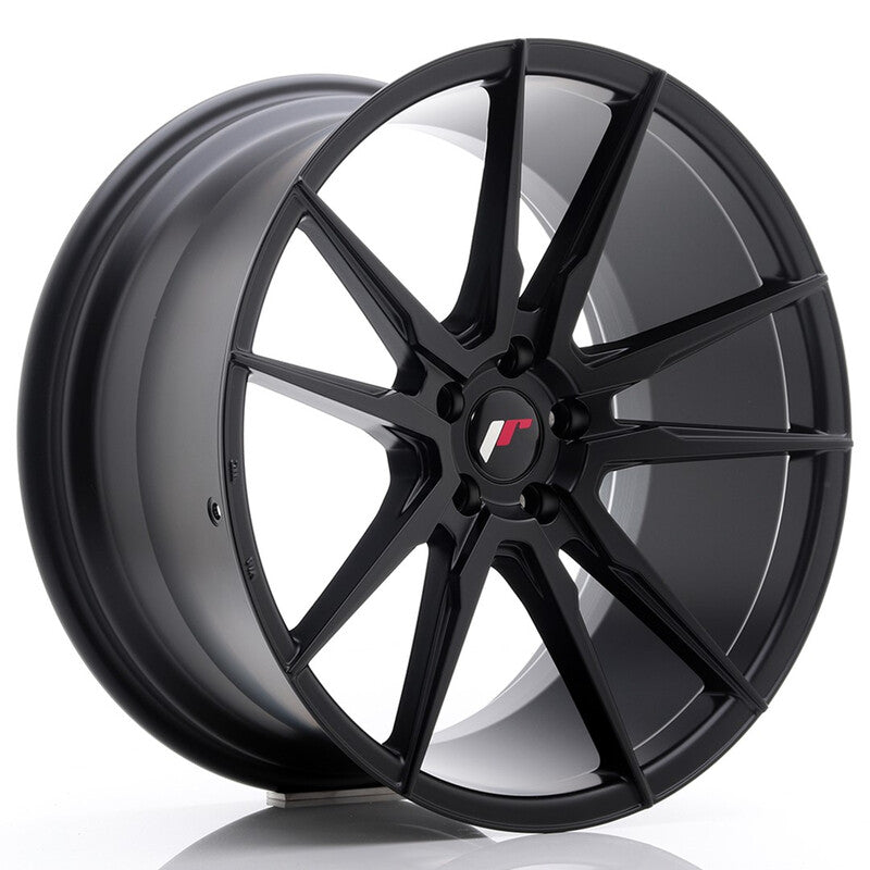 Carica immagine in Galleria Viewer, Cerchio Japan Racing JR-21 Extreme Concave 10x20 5x112 ET40 - Nero opaco satinato

