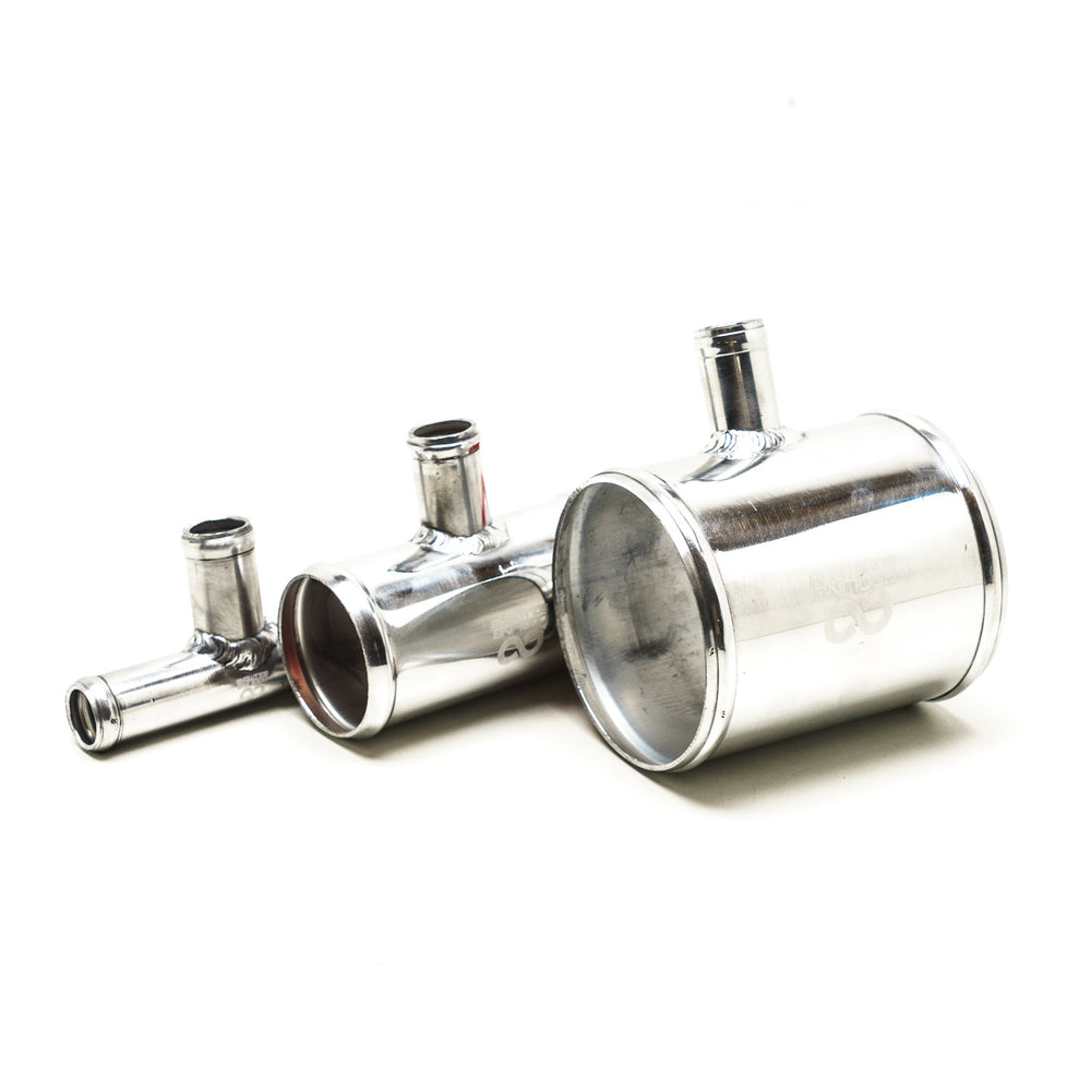 Raccordo a T di Derivazione 25 mm in Alluminio da Ø25 a Ø102 mm