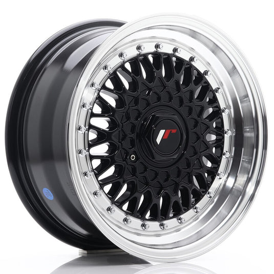 Cerchio Japan Racing JR-9 7x15 4x100/4x108 ET20 - Nero lucido