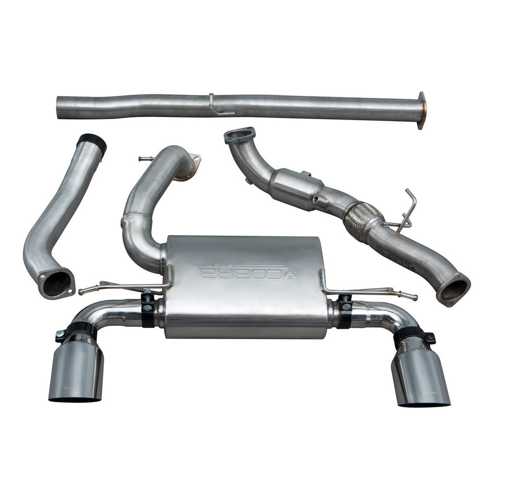 Linea di Scarico Completa "Turboback" Cobra per Ford Focus RS MK3