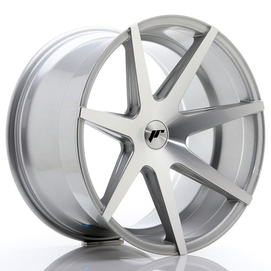 Cerchio Japan Racing JR-20 Extreme Concave 11x20 foratura su misura 5 fori ET20-30 - Argento lucidato