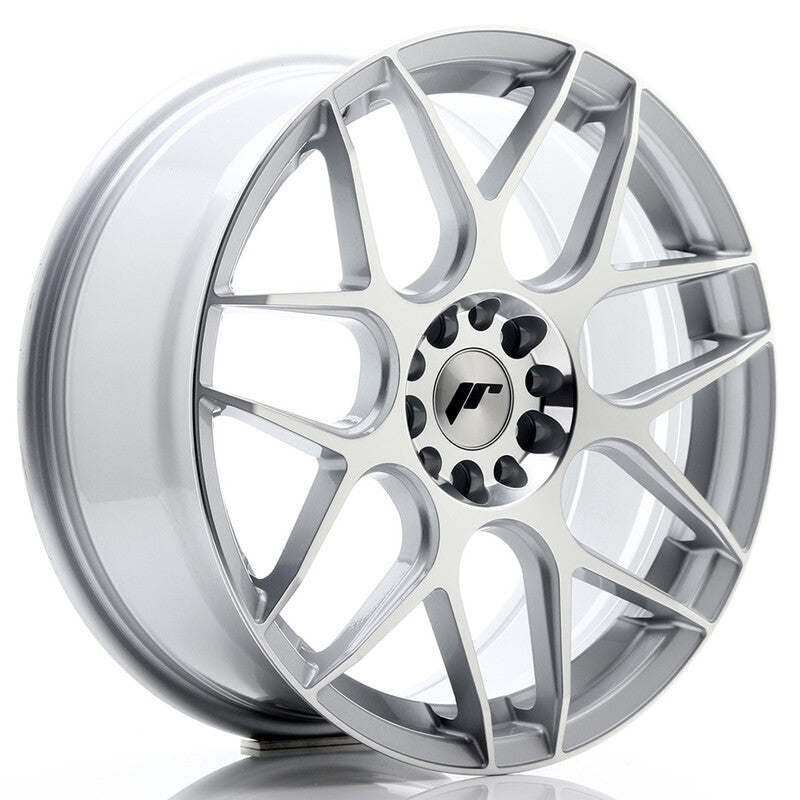 Cerchio Japan Racing JR-18 7,5x18 5x100/5x120 ET35 - Argento lucidato