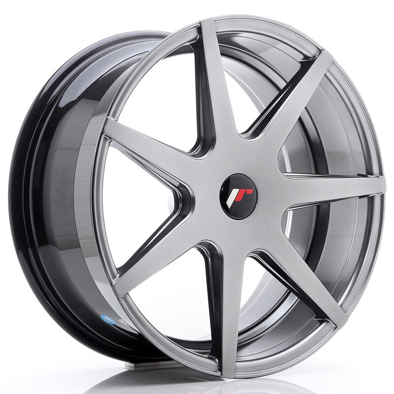 Cerchio Japan Racing JR-20 8,5x19 foratura su misura 4/5 fori ET20-40 - Hyper Black