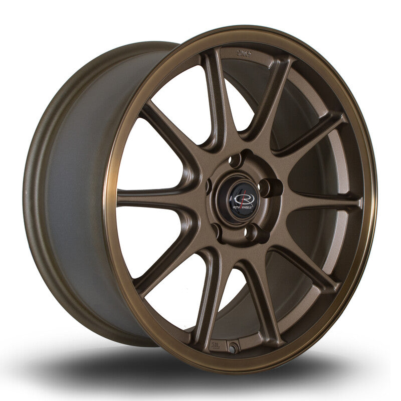 Cerchio Rota Strike 8x17 5x114.3 ET42 - Bronzo