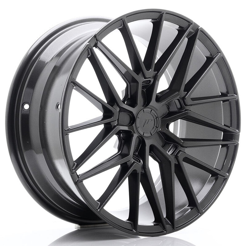 Carica immagine in Galleria Viewer, Cerchio Japan Racing JR-38 8,5x19 foratura su misura 5 fori ET20-45 - Hyper Gray
