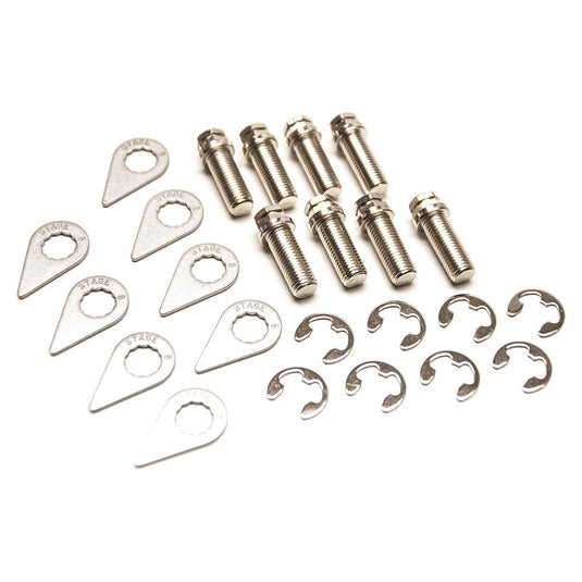 Kit Bulloneria di Collettore M10x1.25 Stage8 per Motori 4 Cil.