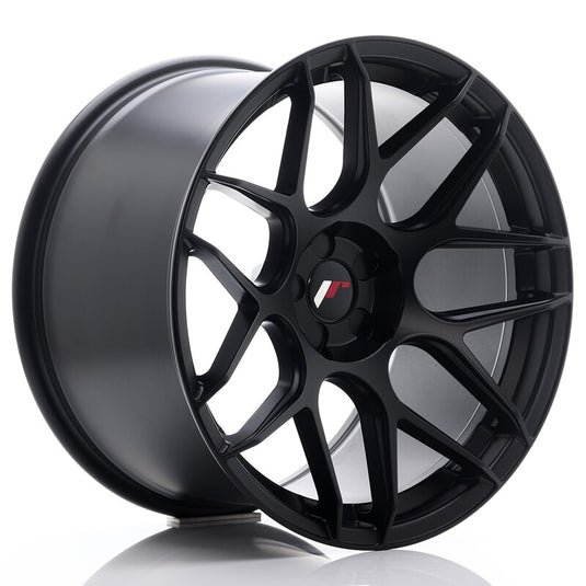 Cerchio Japan Racing JR-18 Extreme Concave 11x19 foratura su misura 5 fori ET15 - Nero opaco satinato