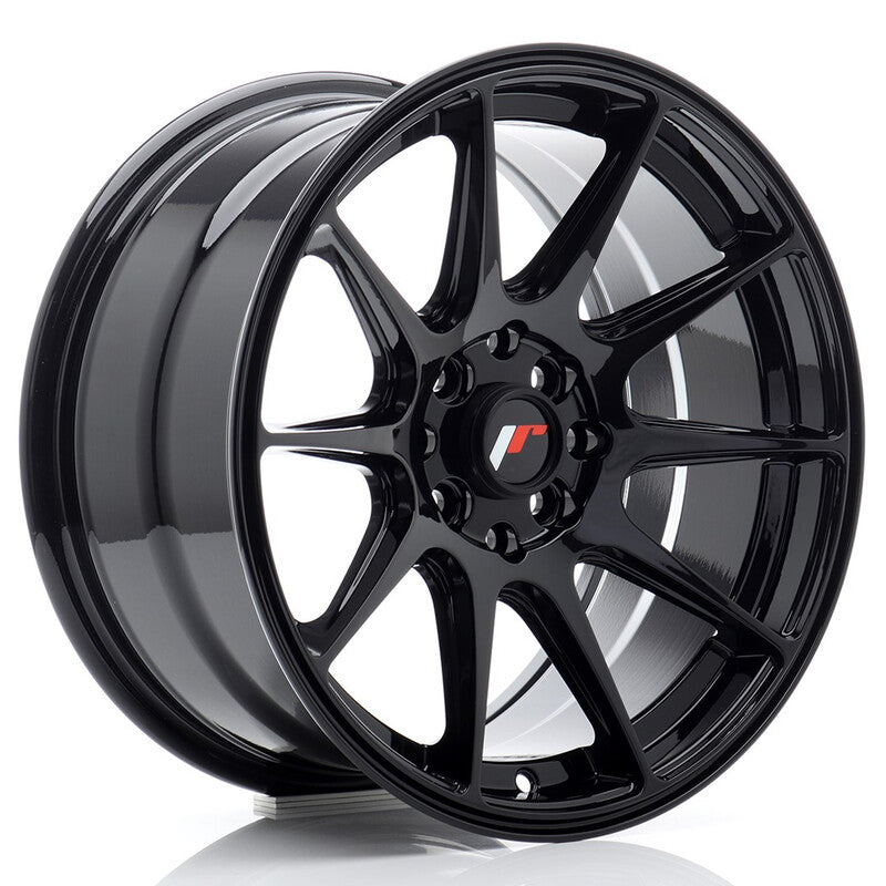 Cerchio Japan Racing JR-11 8x16 5x100/5x114.3 ET25 - Nero lucido