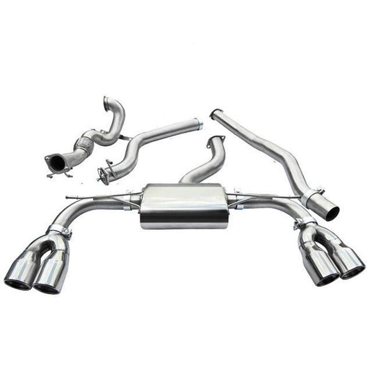 Linea di Scarico Completa "Turboback" Cobra per Audi S3 8V Sportback (12-20)