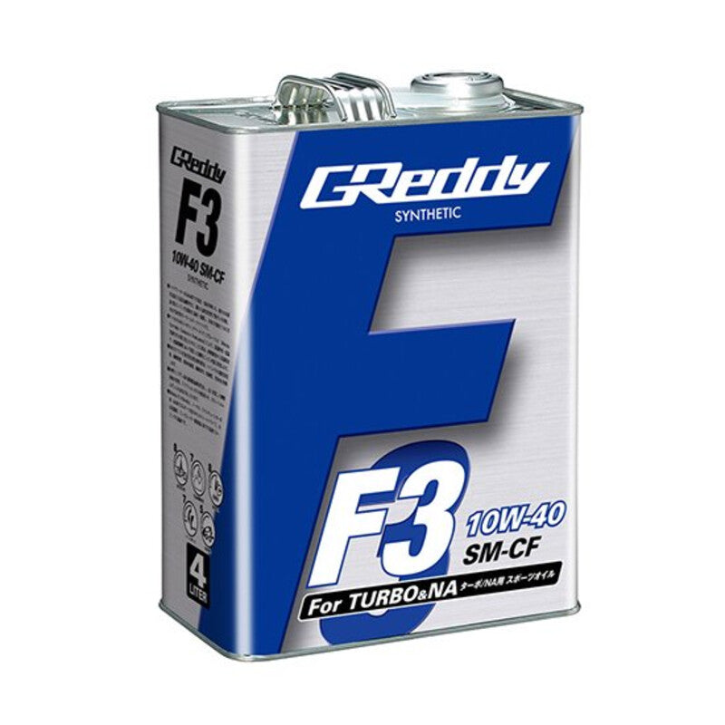 4L Olio Motore GReddy F3 10W40 SM-CF