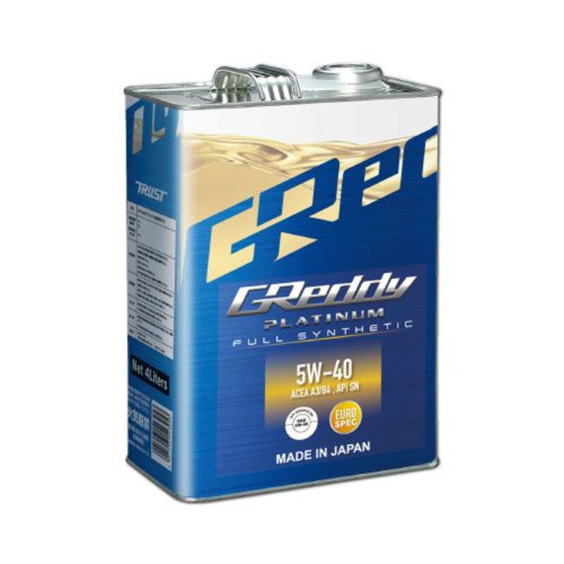 4L Olio Motore GReddy Platinum 5W40 ACEA A3/B4 SN