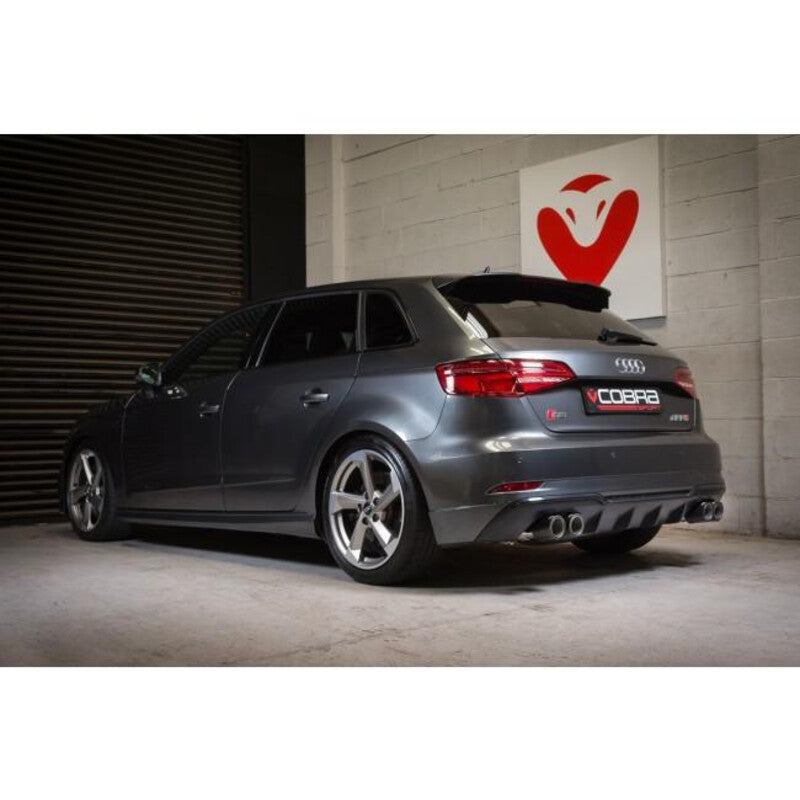 Linea di Scarico "Catback" Cobra per Audi S3 8V Sportback (12-20) - con Valvola