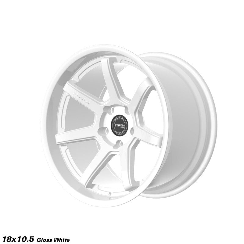 Cerchio Ström DS-15 10,5x18 5x120 ET8 - Bianco