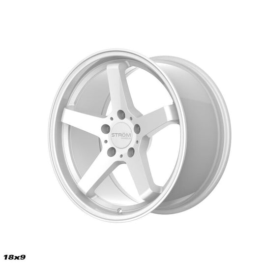 Cerchio Ström DS-35 9x18 5x100 ET35 - Bianco