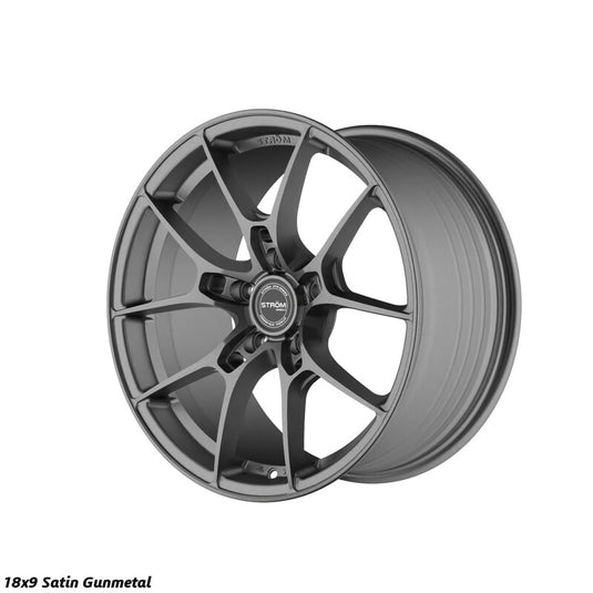 Cerchio Ström STR-F1 9x18 5x120 ET43 - Gunmetal satinato