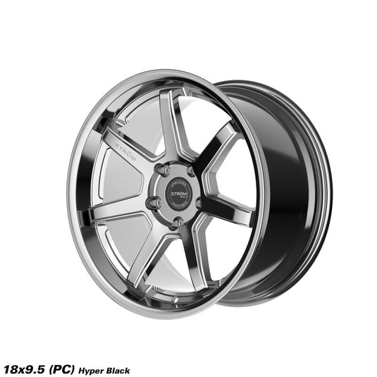 Cerchio Ström DS-15 9,5x18 5x120 ET25 - Hyper Black Light