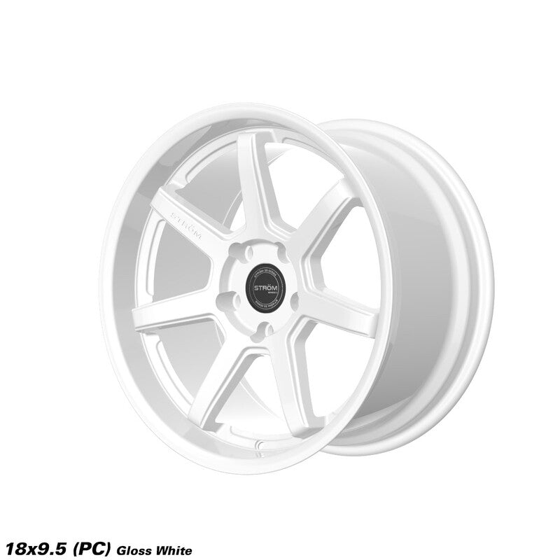 Cerchio Ström DS-15 9,5x18 5x120 ET25 - Bianco