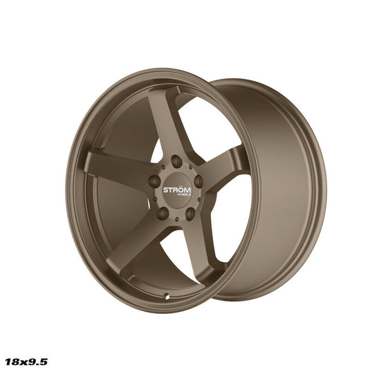 Cerchio Ström DS-35 9,5x18 5x114.3 ET15 - Bronzo satinato